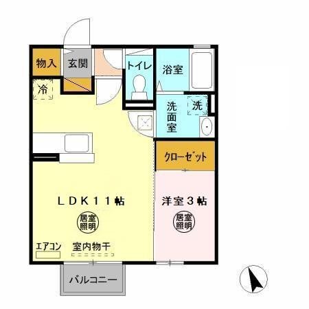 バローネ・イースト 間取り