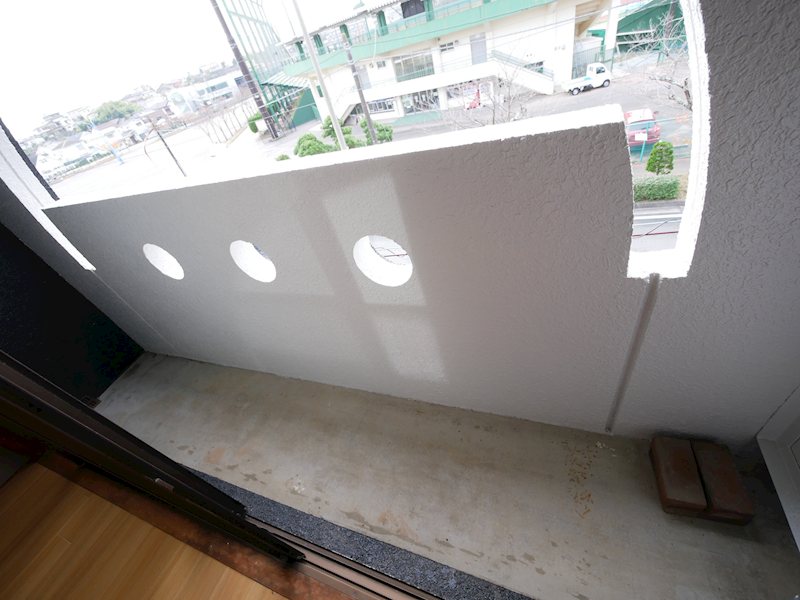 クレール池の川 ベランダ