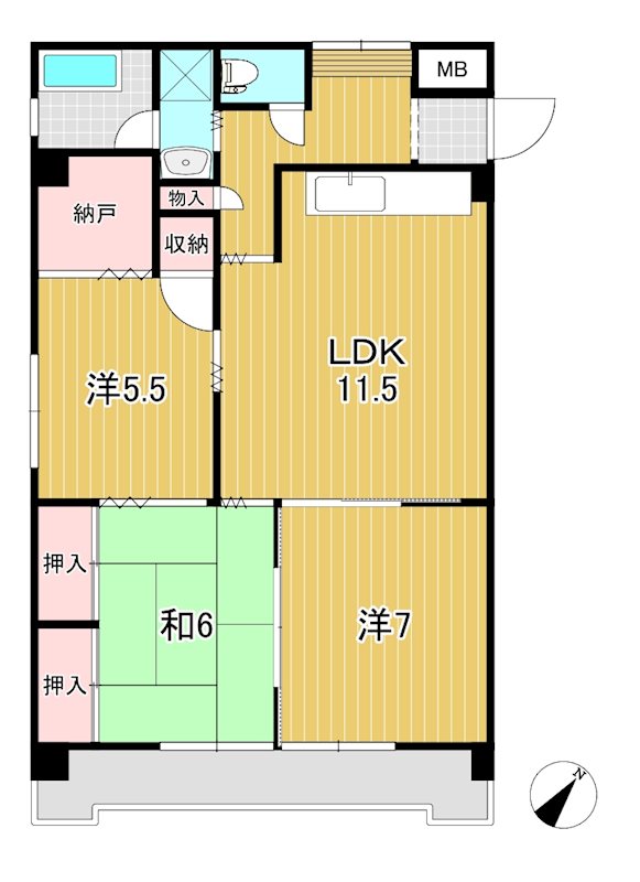 三協ビル 間取り