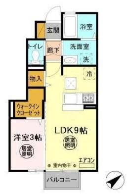 プリムールＢ 間取り