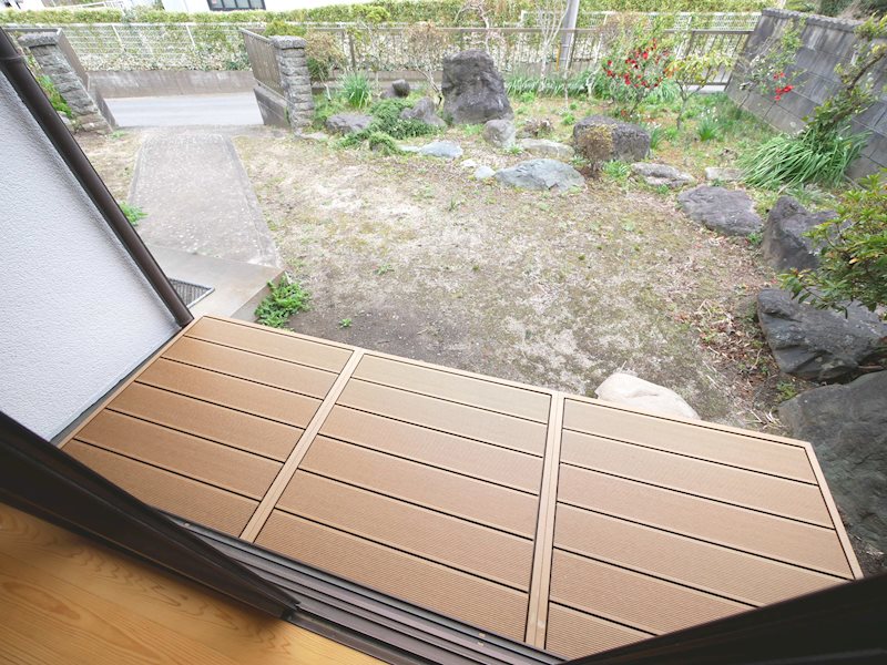 高萩市上手綱戸建 ベランダ