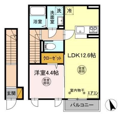グレイスヴィラ松屋 間取り