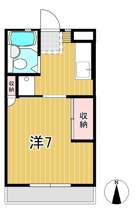 ヴィラ山茶花 間取り