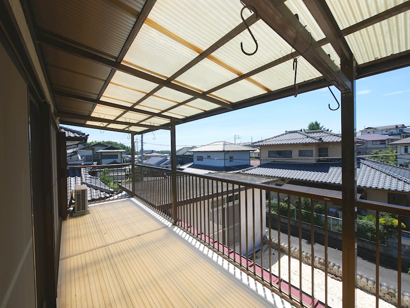 大沼町1丁目熊田住宅 ベランダ