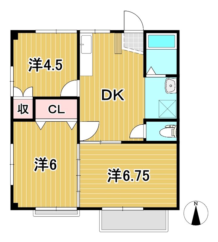 田尻アパート 間取り