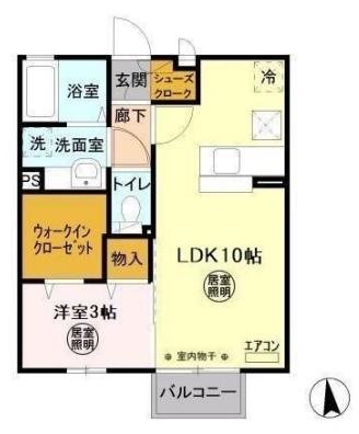 サニーテラス Ⅱ 間取り