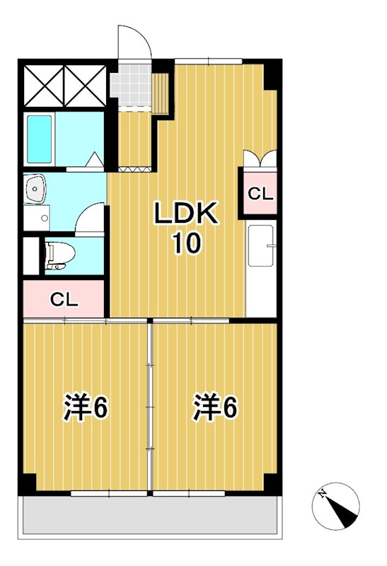 コープカメリア  間取り