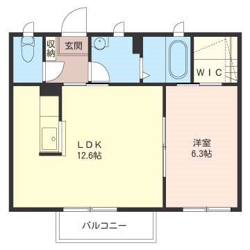 シャーメゾン　わかば 間取り