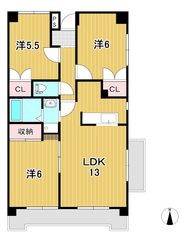 サンハイム千石 間取り