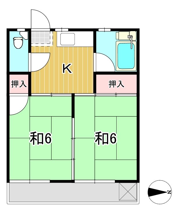 関アパート 間取り
