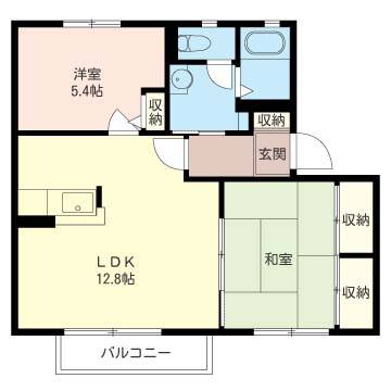 ガーデンヒルズＡ 間取り