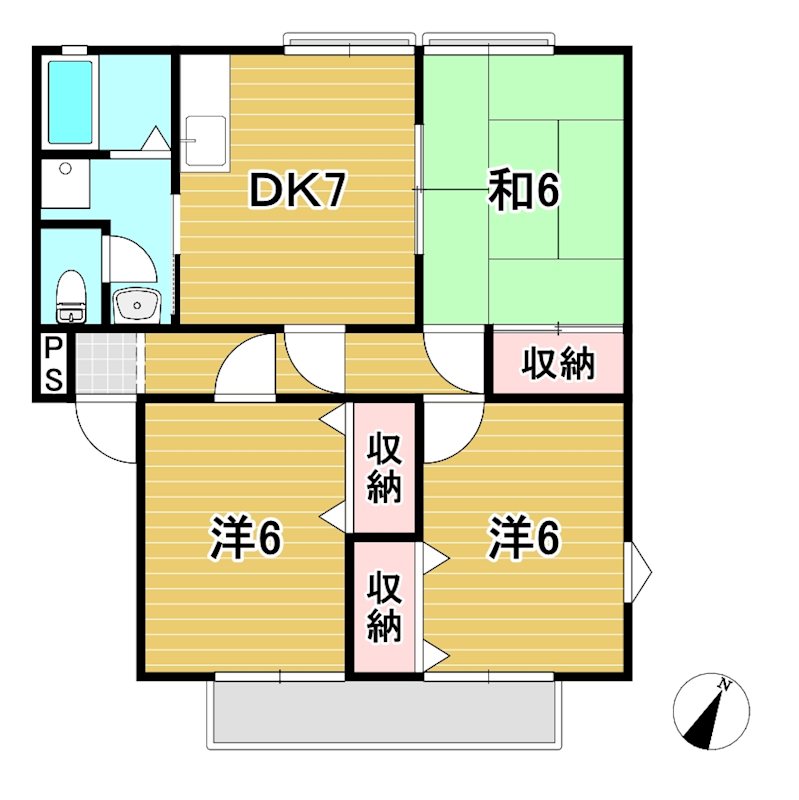 サニースクエア　A 間取り