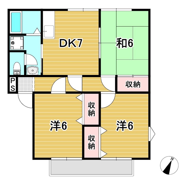 サニースクエア　A 間取り