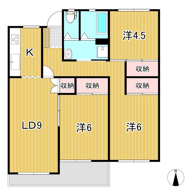 Ｋマンション 間取り