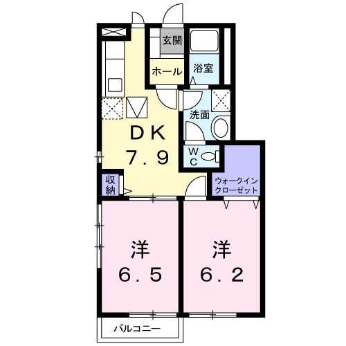 サンセールＢ 間取り