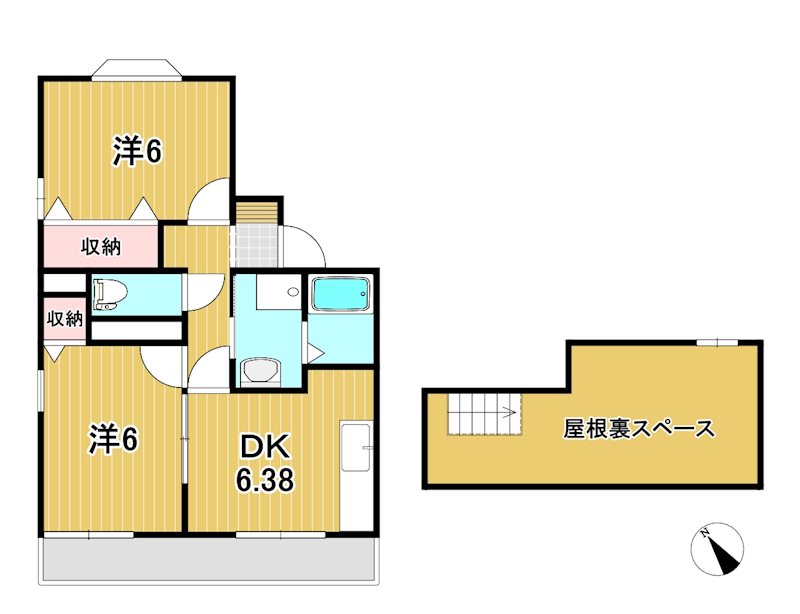 フォーレストハイツ 間取り