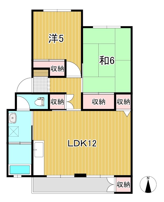 多賀ハイツＡ 間取り