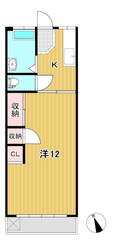 平野アパート 間取り