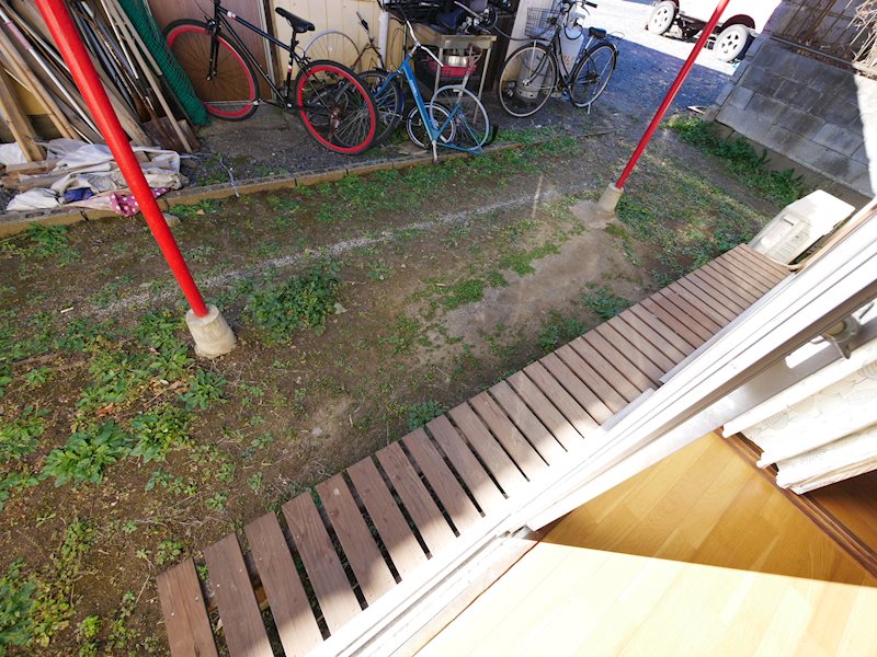 エジリ住宅  ベランダ