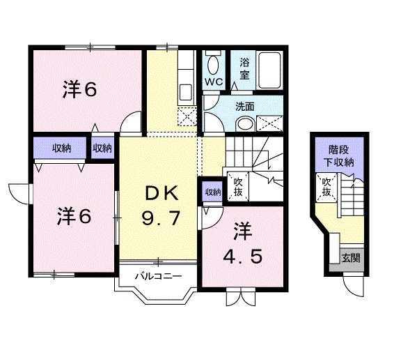 ミレニアムⅢ 間取り