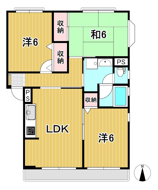 ウィル大みか 間取り