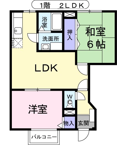 ミレニアムⅡ 間取り