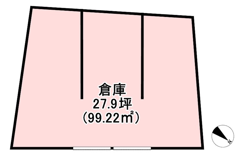 幸町2丁目倉庫1 間取り