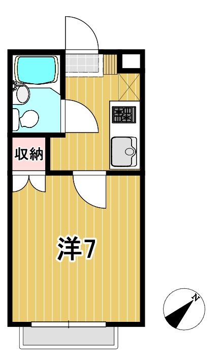 フォンティーヌ21 間取り
