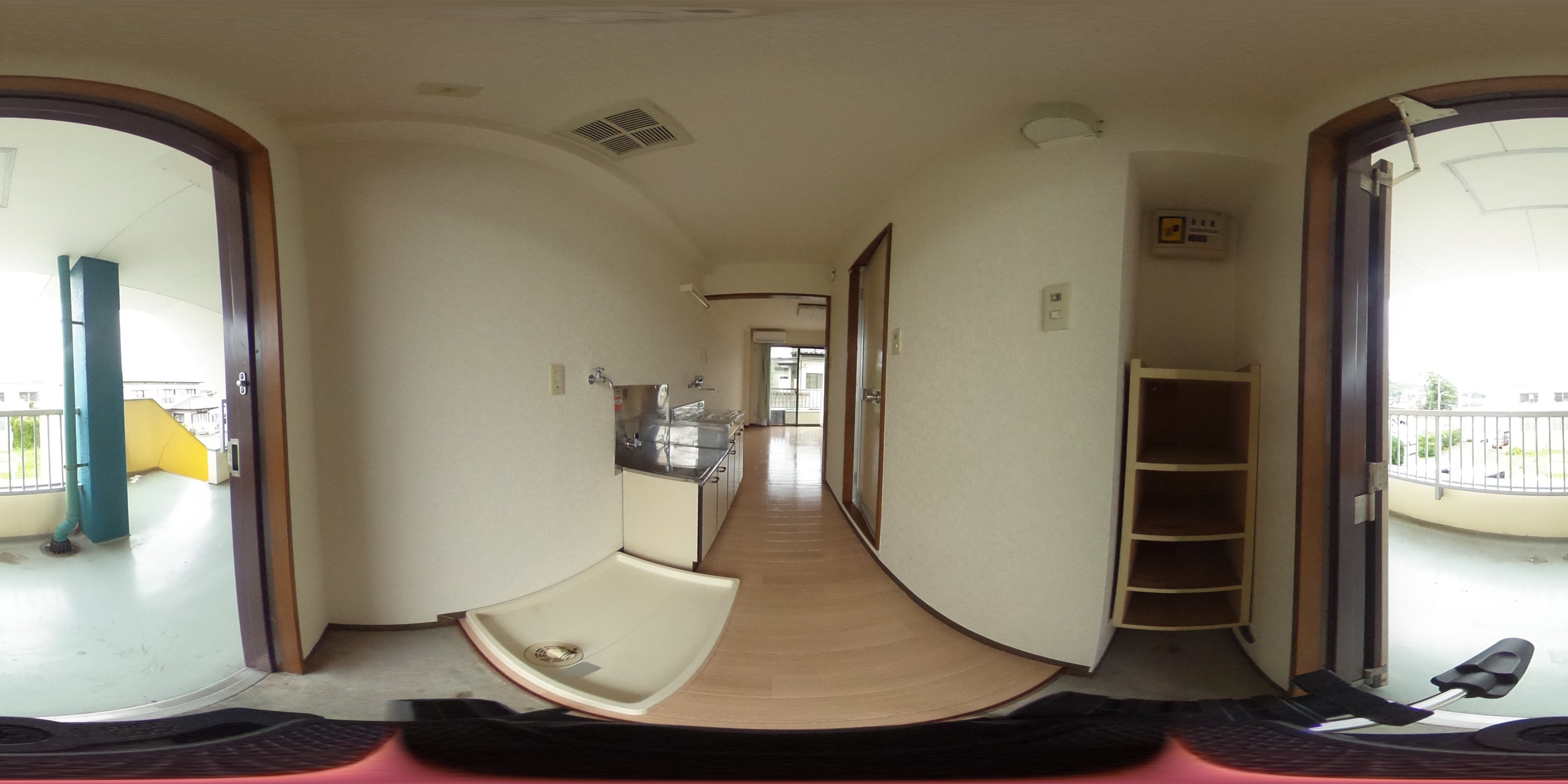 エジリスカイコート 玄関