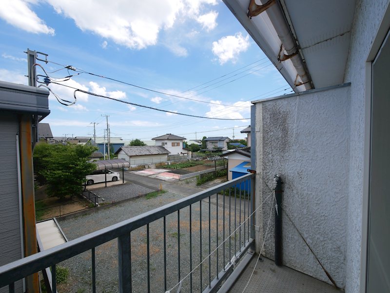 長山アパート 眺望