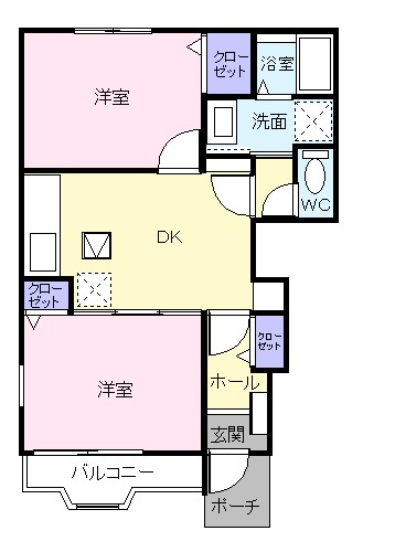 ソレアード・ローマ 間取り