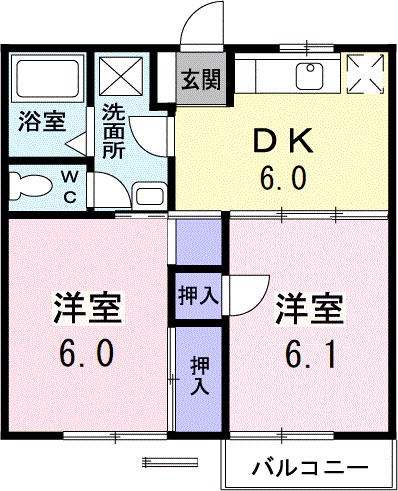 ウィナーズ・パレス 間取り