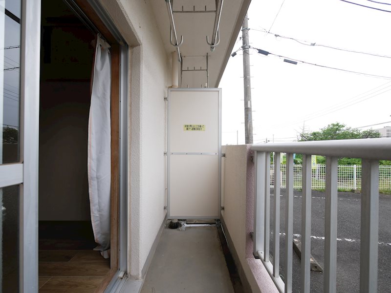 天神荘 ベランダ