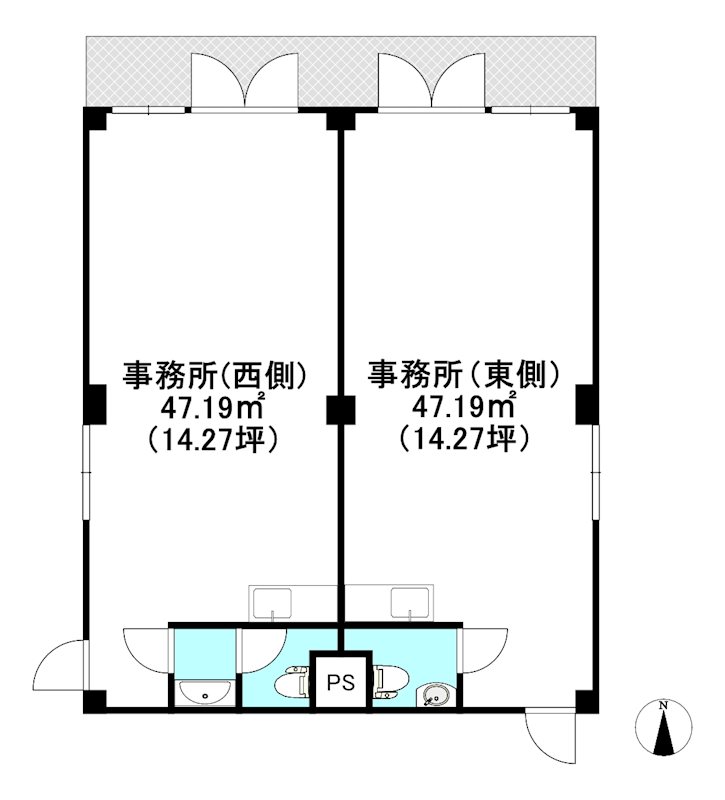 WHITE　BASE　HITACHI 間取り