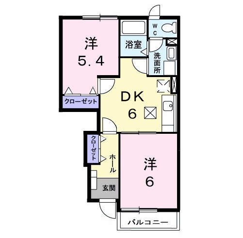 白蔵ⅢＢ 間取り