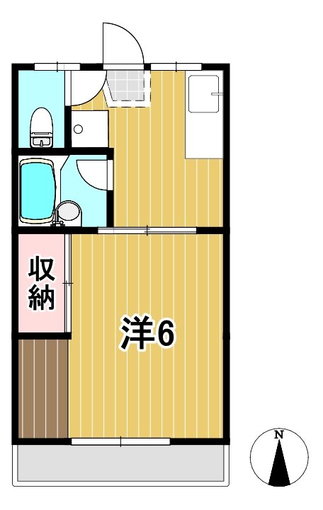 田名部学生アパート 間取り