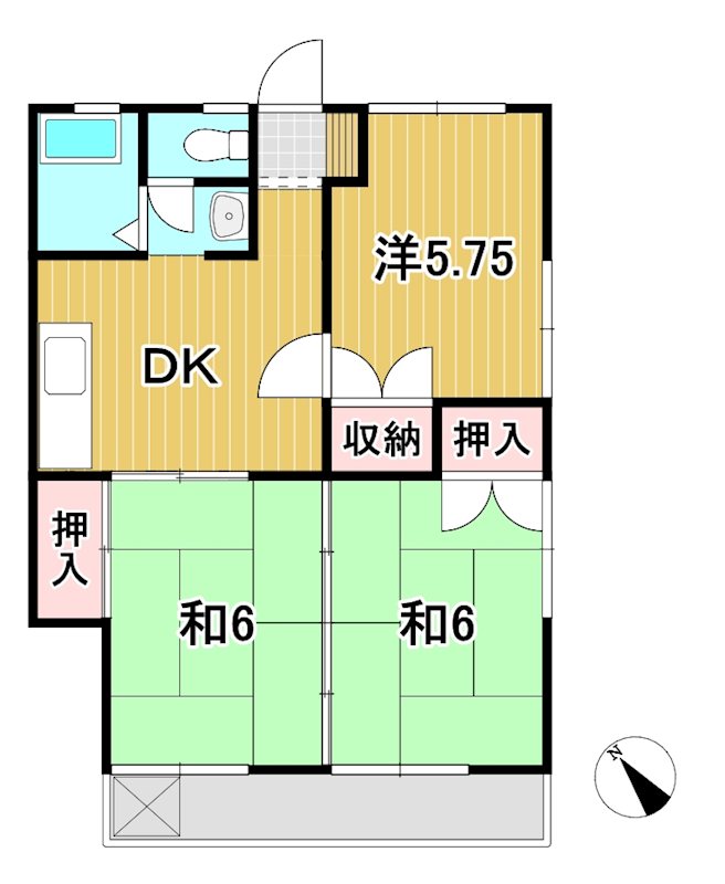 ファインハイツアラヤ 間取り