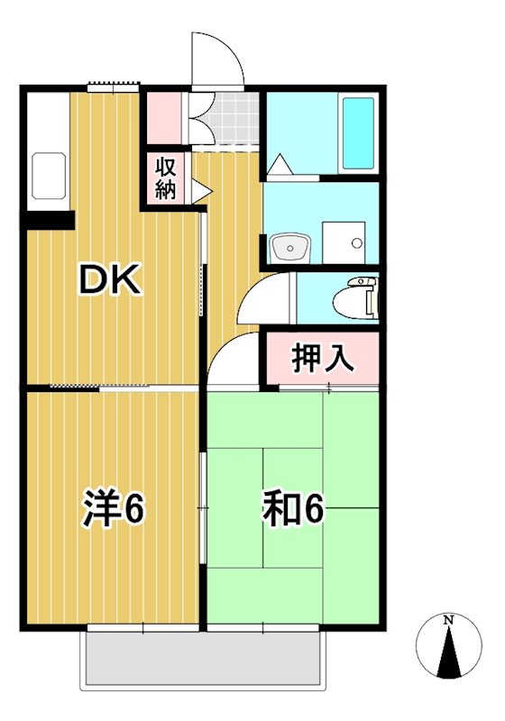 ベルドミールＢ 間取り