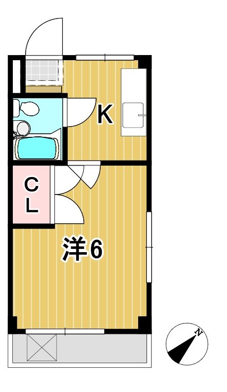 青葉ハイツ 間取り