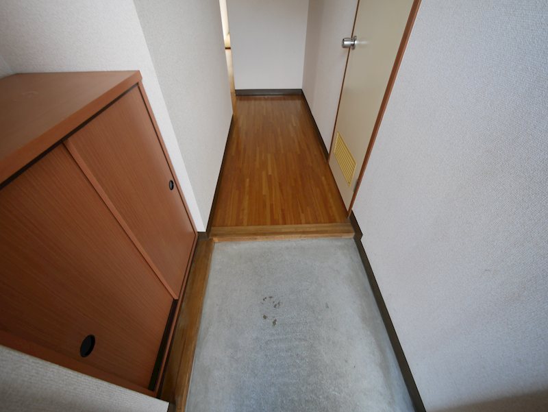 水木住宅 玄関
