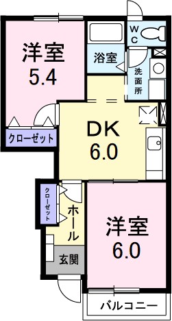 白蔵ⅢＡ 間取り