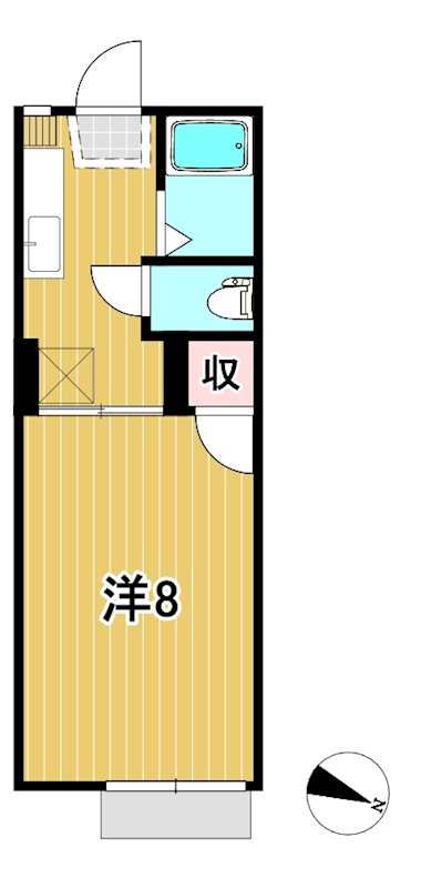 ポートピアⅡ  間取り