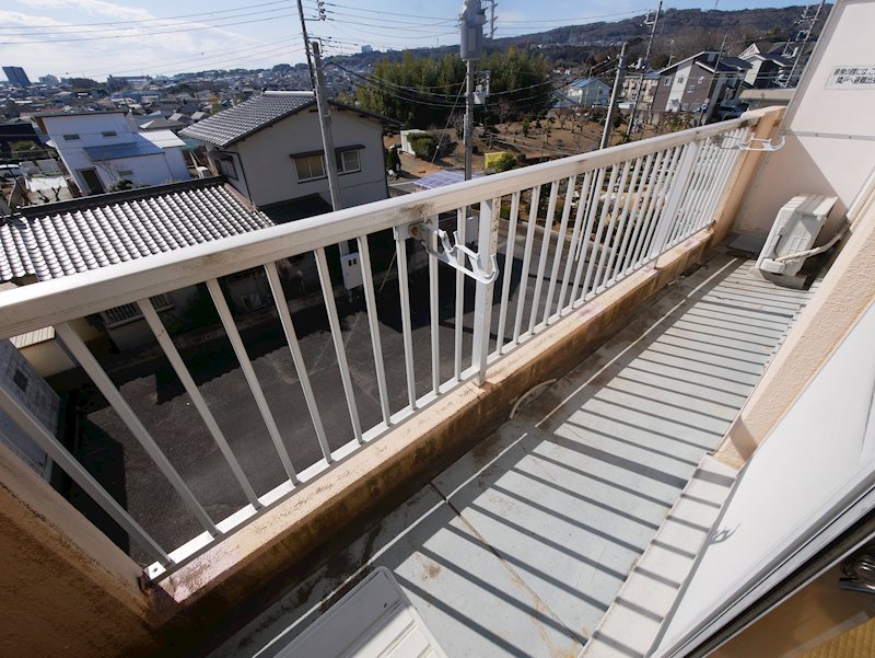水木住宅 ベランダ