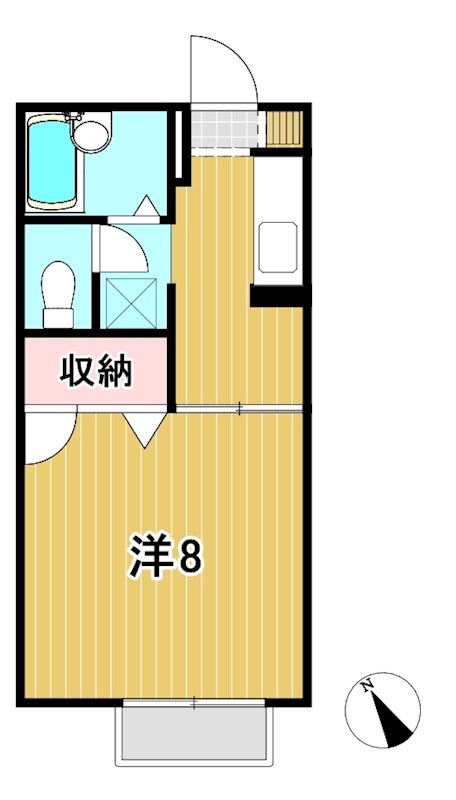 クレールハウスⅡ 間取り