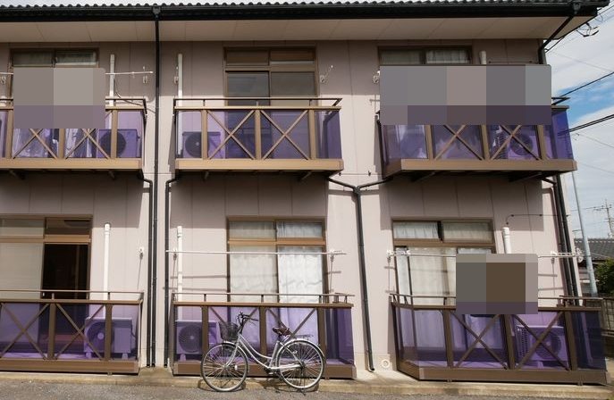 サンハイムＢ ベランダ