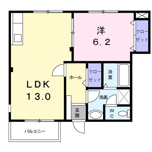 サンシャインヒルズＩ 間取り