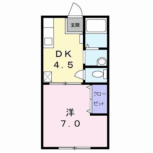 シャトーフジ 間取り