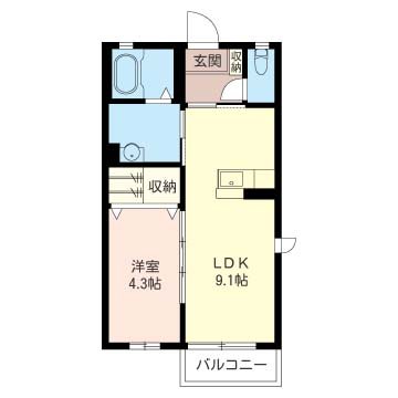 クラヴィエＥ 間取り