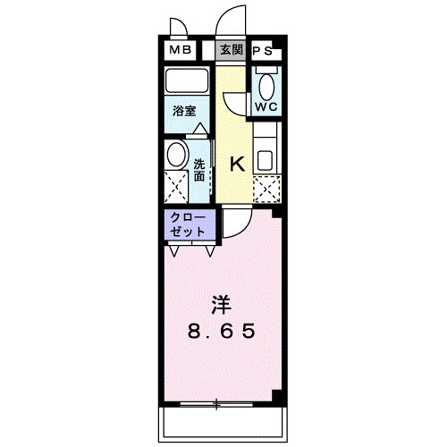 エスパソ諏訪 間取り