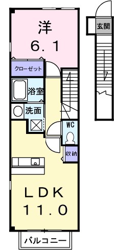 エクセルステージ１２ 間取り